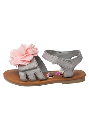 Sandalias Minnie Para Niñas Pequeñas Gris Disney 190346