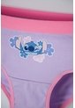 Pack X2  Panties De Stitch Lavanda Y Blanco Para Niña 6 de Disney