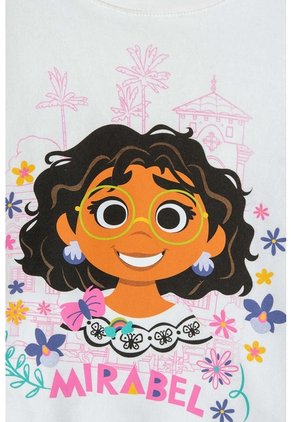 Buzo De Encanto Con Cuello Redondo Blanco Para Niña 8