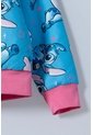 Chaqueta De Stitch Azul Con Cierre Para Niña 4 de Disney