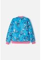 Chaqueta De Stitch Azul Con Cierre Para Niña 4 de Disney