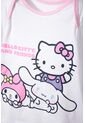Pijama De Hello Kitty Blanca Y Rosada De Camiseta Manga Larga Para Bebé Niña 9-12 de Disney