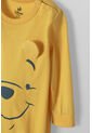 Pijama De Winnie The Pooh Mostaza Manga Larga Para Bebé Género Neutro 3-6 de Disney