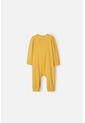 Pijama De Winnie The Pooh Mostaza Manga Larga Para Bebé Género Neutro 3-6 de Disney