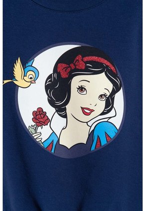 Buzo De Blancanieves Azul De Diseño Cerrado Para Niña 2T A 5T 3T
