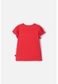 Camiseta De Blancanieves Roja Estampada En Frente Para Niña 6 de Disney