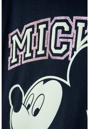Buzo De Minnie Mouse Azul Estampado En Frente Para Niña 4