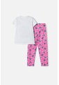 Pijama De Stitch Blanca De Pantalón Largo Para Niña 8 de Disney