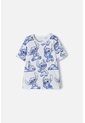 Camiseta De Stitch Multicolor Manga Corta Para Niña 6 de Disney
