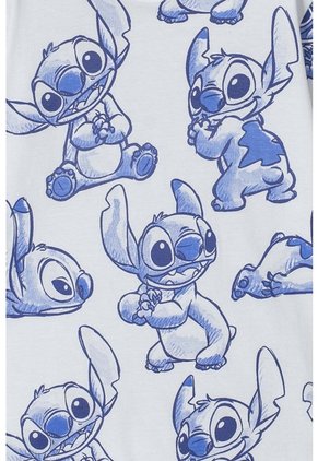 Camiseta De Stitch Multicolor Manga Corta Para Niña 6
