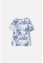 Camiseta De Stitch Multicolor Manga Corta Para Niña 6 de Disney