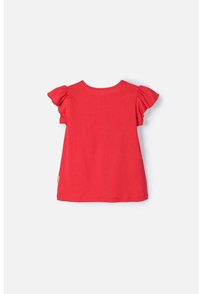 Camiseta De Blancanieves Roja Con Bolero En Manga Para Niña 2T A 5T 3T