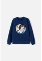 Buzo De Blancanieves Azul Estampado En Frente Para Niña 8 de Disney