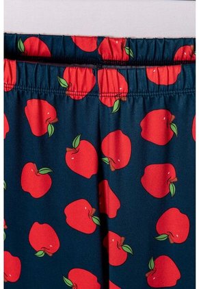 Pijama De Blancanieves Blanca Y Azul De Pantalón Largo Para Niña 6