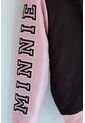Chaqueta De Minnie Mouse Negra Y Rosada Impermeable Para Niña 12 de Disney