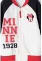 Chaqueta De Minnie Mouse Con Cierre Blanco Y Rojo Para Niña 4 de Disney