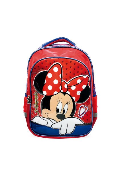 Morral Minnie Rojo-Azul Para Niño Y Niña Disney