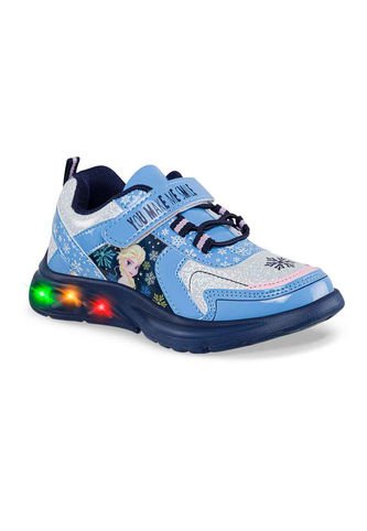 Tenis Con Luces Frozen Ice Azul Para Niña Disney Disney