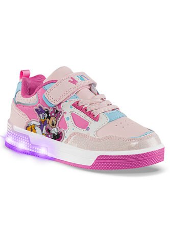 Tenis Con Luces Mouse Esker Rosa Disney Para Niño Disney