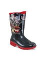 Botas Lluvia Sherman Cars Negro-Rojo Para Niño Disney de Disney