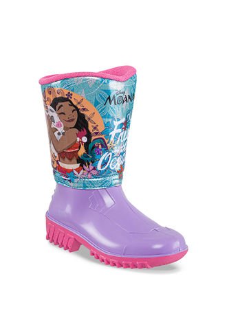 Botas Lluvia Moana Princess Lila-Fucsia Para Niña Disney Disney