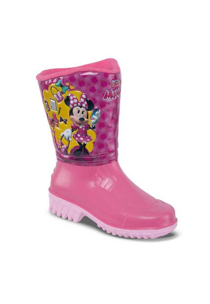 Botas Araan Minnie Rosa Para Niña Disney