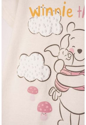 Conjunto De Winnie The Pooh Marfil 9-12