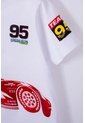Camiseta De Cars Manga Corta Blanca Para Niño 2T A 5T 4T de Disney