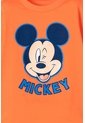 Camiseta De Mickey Mouse Manga Corta Naranja Para Niño 2T de Disney