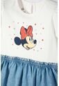 Vestido De Minnie Mouse Marfil Para Bebé Niña 3-6 de Disney