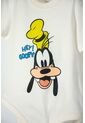 Body De Goofy Marfil Con Ajuste En Entrepierna Para Bebé Niño 9-12 de Disney