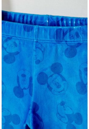 Pijama De Mickey Mouse Pantalón Largo Azul Para Niño 2T A 6T 4T