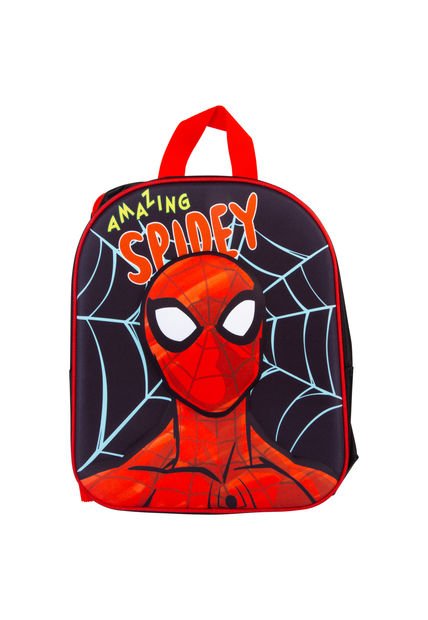 Mochila Con Diseño De Spiderman Para Niño Multicolor Disney 200603