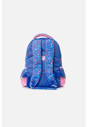 Morral De Minnie Mouse 14" Azul Y Rosado Para Niña U