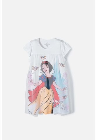 Pijama De Blancanieves Blanca Tipo Batola Para Niña 4 Disney