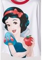 Pijama De Blancanieves Blanca Y Azul De Camiseta Manga Larga Para Niña 2T A 5T 2T de Disney