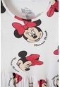 Vestido De Minnie Mouse Marfil Para Niña 2T A 5T 4T de Disney