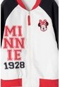 Chaqueta De Minnie Mouse Con Cierre Blanco Y Rojo Para Niña 8 de Disney