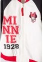 Chaqueta De Minnie Mouse Con Cierre Blanco Y Rojo Para Niña 8 de Disney