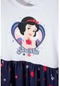 Vestido De Blancanieves Blanco Y Azul De Manga Corta Con Bolero Para Niña 8 de Disney