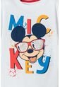 Camiseta De Mickey Mouse Blanca Manga Corta Para Niño 2T A 5T 3T de Disney