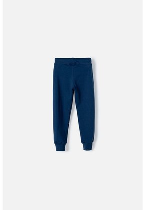Jogger De Mickey Mouse Azul Con Estampado En Relieve Para Niño 2T A 5T 3T
