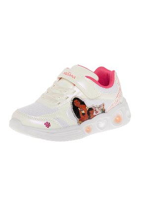 Zapatos Deportivos Con Diseño De Moana Para Niña Pequeña Blanco Disney 211297