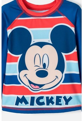Conjunto De Baño De Mickey Mouse De Camiseta Manga Larga Para Niño 2T A 5T 3T