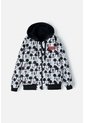 Buzo De  Mickey Mouse Con Capucha Negro, Blanco Y Rojo Para Niña 4 de Disney