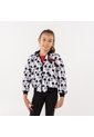 Buzo De  Mickey Mouse Con Capucha Negro, Blanco Y Rojo Para Niña 4 de Disney