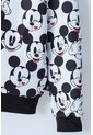 Buzo De  Mickey Mouse Con Capucha Negro, Blanco Y Rojo Para Niña 4 de Disney