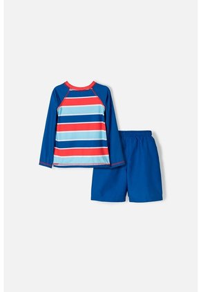 Conjunto De Baño De Mickey Mouse De Camiseta Manga Larga Para Niño 2T A 5T 3T