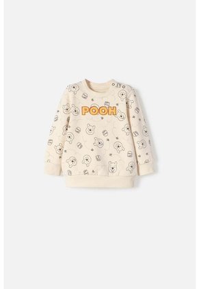 Buzo De Winnie The Pooh Cerrado Multicolor Para Bebé Niño 12-18