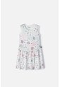 Vestido De Stitch Marfil Manga Sisa Con Bolero Para Niña 4 de Disney